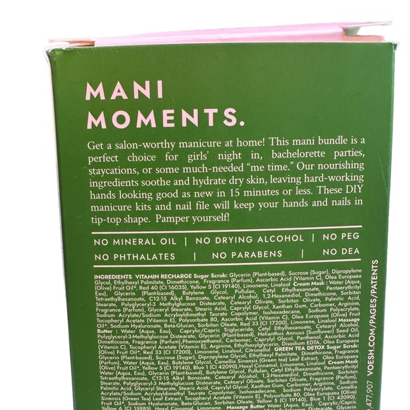 Voesh Mani Moments Mani in a box Duo with Nail File NIB - Picture 3 of 10